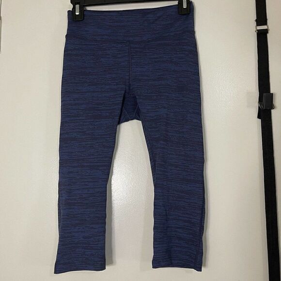 Outdoor voices techsweat flex kneecap workout leggings baltic blue size small - Picture 2 of 5